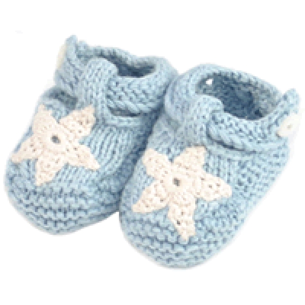 Baby Shoes duck egg blue ™Rikvin.sg